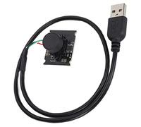 Módulo de Cámara USB, Unidad de Imagen Más Nítida Placa de Cámara Web USB 2.0 de 3 MP Industrial Gratuita Ángulo de Campo de 110 ° Tiny con Sensor OV3660 para Reconocimiento Facial para