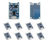 Módulo de Carga de Batería de Litio 5V 1A Placa de Carga de Batería de Litio Micro USB con Función de Protección Dual 10 Piezas