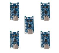 Módulo de carga de batería USB tipo C 1A Placa de carga de protección de batería con protección de sobrecarga para dispositivos portátiles