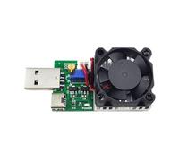 Módulo de carga electrónica USB de corriente constante DC 3.7-13V con control de ventilador térmico, pruebas de precisión, gestión térmica inteligente para equipos de laboratorio