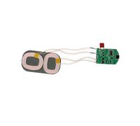 Módulo de Carga Inalámbrica de Doble Bobina de 15 W, Placa Base PCBA para Cargador Inalámbrico, Dispositivo Multiusos para el Hogar y el Coche.