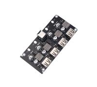 MóDulo de Carga RáPida de 4 VíAs Tablero de Carga de TeléFono MóVil USB úNico 12V24V una QC3.0 Soporte de Carga RáPida para TeléFono MóVil