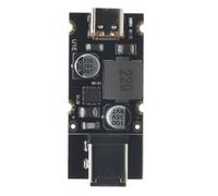 Módulo de carga rápida USB C de 65 W con amplios rangos de voltajes y conversión de alta eficiencia, 5 V, 9 V, 12 V, 20 V, circuito compatible de carga rápida