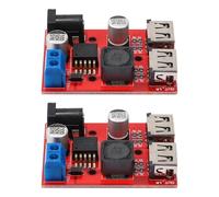 Módulo de carga solar automotriz de 9 V 36 V entrada 5 V 3 A voltajes de salida estabilizador regulador para dispositivos móviles, convertidores de puerto USB, cargadores de coche