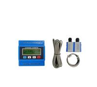 Módulo de caudalímetro ultrasónico digital TUF-2000M con transductor de abrazadera TS-2, TM-1 y TL-1, medidor de caudal de líquido DN15-DN6000 Alta sensibilidad, bajo error(DN15-100)