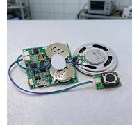 Módulo de chip de sonido grabable con control magnético de luz clave, grabadora de voz de 16 minutos para tarjetas de felicitación, proyectos de bricolaje (A)