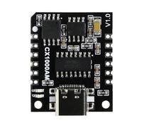 Módulo de chip de voz MP3 compatible con MP3 con amplia capacidad de almacenamiento para personalizar anuncios auditivos, herramienta auditiva educativa