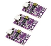Módulo de circuito señuelo de 3 piezas para protocolos de carga rápida USB-C incluyendo PD2.0 para PD3.0 para QC2.0 para QC3.0 AFC con configuración manual de voltaje