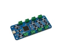 Módulo de Comunicación USB A RS485 de 8 Vías CH348L Transmisión de Señal Semidúplex con Luz Indicadora para Escáner e Impresora