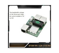 MóDulo de Conmutador Red Puerto EstáNdar Gigabit RJ45 Industrial MíNimo Puertos 1000M Divisor Alimentado 5V-12V