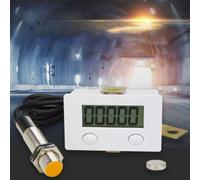 Módulo de contador digital LCD de 5 dígitos BEM para aplicaciones de interruptor de proximidad industrial, rango de conteo 0-99999, sensor de inducción magnético, batería Pow