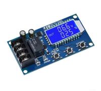 Módulo de control de carga, batería digital XY-L10A con pantalla LCD de corte automático, interruptor de protección de sobrecarga de 6-60V para electrónica