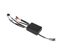 Módulo de control de luz para Kukirin para G2 para scooter eléctrico maestro, tablero controlador de faros con visibilidad mejorada, carcasa de plástico, fácil instalación, negro, 281 x 43 x 19 mm