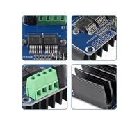 Módulo de control de motor de coche inteligente de alto rendimiento BTS7960 43A con limitación de corriente para Arduino (2 unidades)