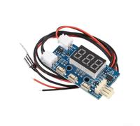 Módulo de control de temperatura de ventilador Pwm de 4 hilos para equipos industriales con sistema inteligente de regulación y detección de fallos, tablero verde, fuente de alimentación de 12 V