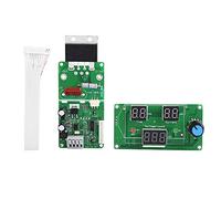 Módulo de control de tiempo de soldador por puntos, placa controladora de pantalla digital para soldadura de batería de bricolaje, resistencia de soldadura ajustable 30% - 99%, (100A)