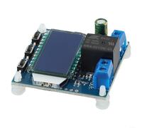 Módulo de control de voltaje de batería para carga solar MPPT con pantalla LCD y parámetros ajustables