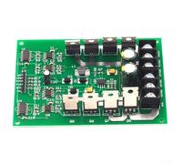 Módulo de controlador de motor de puente H de doble canal 10A 15A Placa de control de motor CC de alta potencia 3V-36V para regulación de velocidad PWM para frenado rápido para automatización