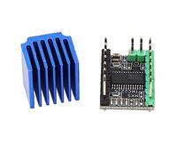 Módulo de Controlador de Motor Paso a Paso, Controlador de Motor Paso a Paso 256 Micropasos de bajo Ruido con Disipador de Calor para Uso MKS SGEN L