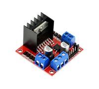 Módulo de controlador de motor paso a paso L298N que ofrece un diseño de puentes dobles H y protecciones térmicas para un uso seguro de robótica, puente doble H