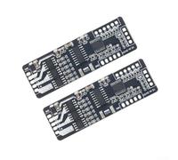 Módulo de controlador de motor trifásico con sensor Hall, entrada de 5 V-40 V, potencia de 24 W, corriente máxima, control de velocidad y frenado activo para electrónica industrial, paquete de 2
