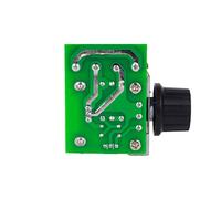 Módulo de Controlador de Velocidad del Motor SCR de 2000W AC, Regulador de 50V-220V 25A para Estufa Eléctrica, Calentador de Agua, Atenuador de Iluminación, Motor Pequeño con Termostato, Efecto de