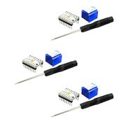 Módulo de controlador paso a paso TMC2208 con disipador de calor para controlador de impresora 3D, accesorios de placa base con disipador de calor