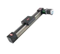 Módulo de deslizamiento de correa síncrona de precisión RXP60, actuador de eje lineal de pórtico de eje XYZ, banco de trabajo con riel guía, mecanismo alternativo(Guide,700mm)