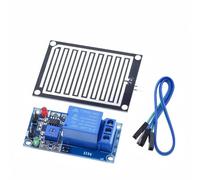 Módulo de detección de gotas de lluvia de 12 V Módulo sensor de detección de agua de lluvia para robótica y monitoreo meteorológico