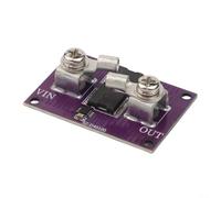 Módulo de diodo 1 pieza con protección de reflujo y protector de polaridad inversa, sin límite de voltaje, tubo MOS de alta corriente para batería y sistemas solares (60 A con terminal)