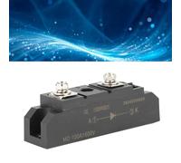 Módulo de diodo de Diodo de 100a 1600V Rectificador de puente de alta potencia con enfriamiento de placa de cobre sólido para un manejo térmico mejorado