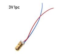 Módulo de diodo láser ajustable de 5 millones de vatios, 650 nm, 6 mm, 3/5 V, 10 unidades, para láser