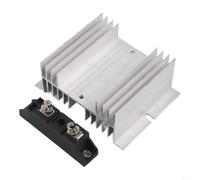 Módulo de diodo solar 50 A 1600 V MD50A con disipador de calor para bloqueo de matriz fotovoltaica, uso antirretroceso