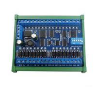 Módulo de E/S digital RS485 de 16 puntos para protocolo Modbus RTU para monitoreo de seguridad de automatización del hogar y redes industriales (PCB + caja de riel guía)