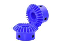 Módulo de engranaje cónico nailon 1:1, 1 m,5, 2, 15-30 dientes, diámetro interior 4-12 mm, chavetero 90°, diente recto for maquinaria(1.5M 25T Bore-15)