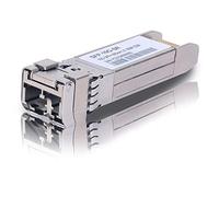 Módulo de fibra SFP+ de alta velocidad de 10 GB, compatible con Cisco, Netgear, Meraki y más | Transceptor LC multimodo 10G-Base-SR, 850 nm MMF de hasta 550 metros de rango de transmisión