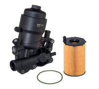 Módulo de filtro de aceite HENGST FILTER con enfriador de aceite, con tornillos