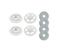 Módulo De Fregado Con Soporte For Paño, Compatible Con Robots Aspiradores Ecovacs X2/X2E/X2 Pro. Rápida Absorción.(Bracket and Mop cloth 8pcs)