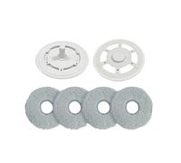 Módulo De Fregado Con Soporte For Paño, Compatible Con Robots Aspiradores Ecovacs X2/X2E/X2 Pro. Rápida Absorción.(Bracket and Mop cloth 6pcs)