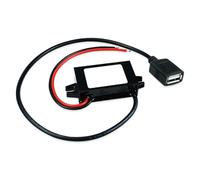 Módulo de fuente alimentación convertidor reductor DC-DC 12V24V a 5V 3A 15W for coche macho hembra USB TYPEC adaptador(Female USB)
