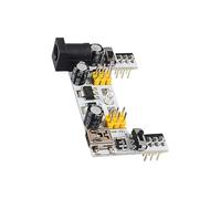 Módulo de fuente de alimentación MB102 para placa de prueba, módulo de alimentación dedicado de 2 vías, 3.3 V, 5 V, MB102, fuente USB para placa de pan