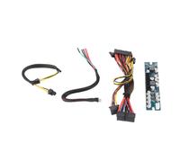 Módulo de fuente de alimentación para PC de 300 W, módulo de alimentación de entrada de 12 V CC para cajas Mini-ITX y 1U, con cables ATX de 24 pines, AUX y SATA para HTPC, POS y