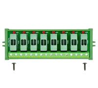 Módulo de fusible CA 24-250 V de montaje de tornillo (8 canales)