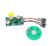 Módulo de grabación de Sonido, Chip de Tarjeta de felicitación de Bricolaje Dispositivo de módulo de grabación de Sonido de Voz grabable de 120 Segundos para Saludos