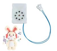Módulo de grabadora de Sonido: grabadora de Voz de 1,34 x 1,81 x 0,83 Pulgadas, Inserto de Juguete de Peluche Que Funciona con Pilas, Calidad de Audio Clara, bajo Consumo de energía | Recuerdo de Voz