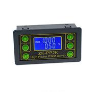 Módulo de impulsión de retardo de ciclo, 1Hz-150KHz 8A Modo dual Motor Controlador de velocidad LCD PWM Frecuencia de pulso Generador de señal ajustable