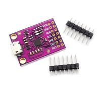 Módulo de interfaces de comunicación SMBus USB a I2C con alimentación MicroUSB para kits y proyectos de evaluación de sensorías