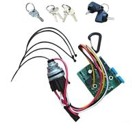 Módulo de interruptor de llave de encendido AM132500 AUC15805 compatible con para LX GT para GX X Serie Tractor Cortacésped de repuesto AM128754