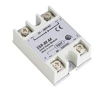 ❥❥Módulo de Interruptor de relé de Estado Sólido Monofásico SSR-80AA 80A, 80-250 VCA, C Act, Duradero y Eficiente, Ideal para Aplicaciones de Control Automático de Procesos