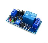 Módulo de interruptor de retardo ajustable de 12 V CC con rango de tiempo de 0 1 s a 1 hora y diodo de protección